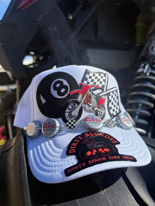 SX red patch hat