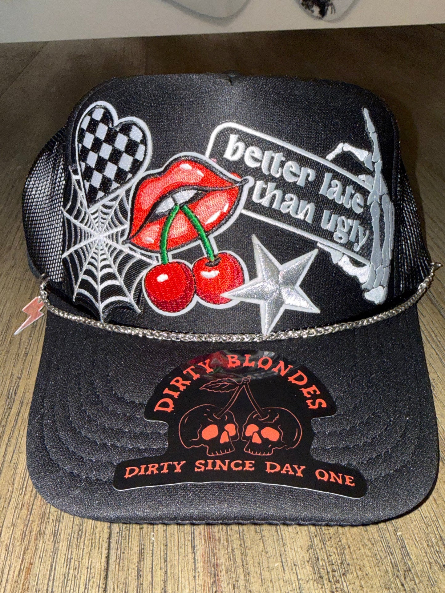 Better late than ugly patch hat